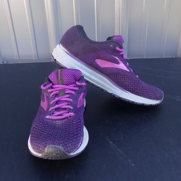 Brooks Shoes Brooks Revel 2 Blackpurple Running Shoes Size 9 Poshmark